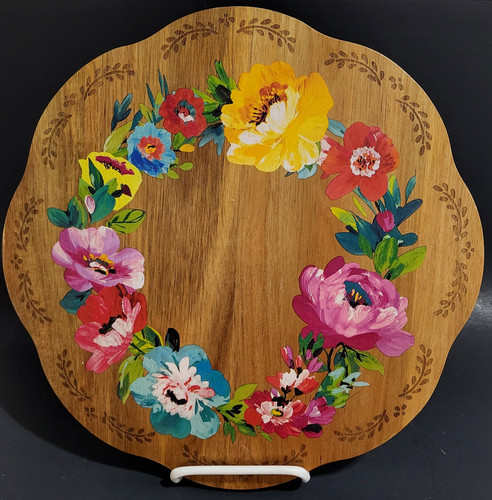 Solid wood lazy susan - solid,