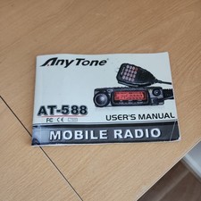 AnyTone AT 588 Manual