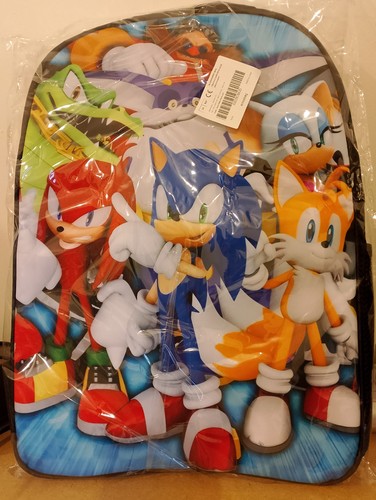 Sonic the hedgehog school bag - the,