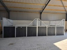 Internal horse stables built - internal,