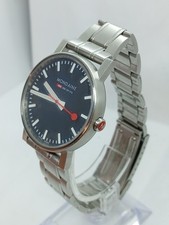 Mondaine Official Swiss Railways Watch 35 mm Excluding Winder, Original Box Etc.