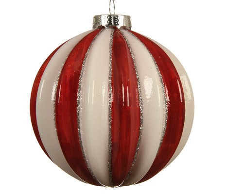 Red white candy cane - red,