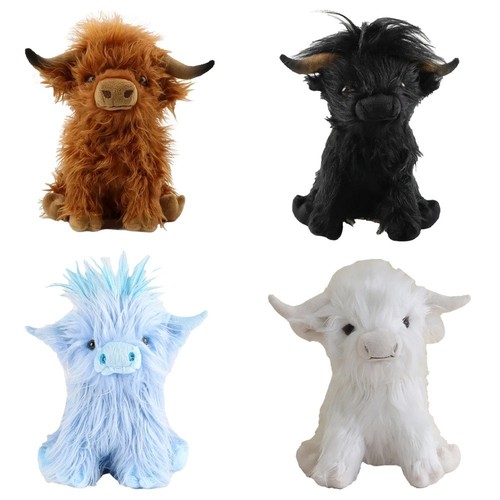 Clever brown highland cow coo - clever,