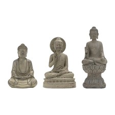 Resin Sitting Buddha Figurine