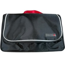 LifeShine AutoGlym Car Care Wash Wax Cleaning Kit Black Zippered Bag Sponge Only