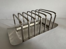 Mid Century Vintage Old Hall Robert Welch Rare Toast Rack Stainless Steel