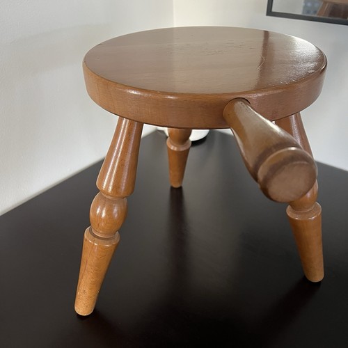 Vintage milking stool - vintage,