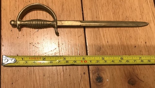 Ornate vintage letter opener - ornate,
