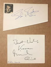 ZULU Collection Cast Album Pages x12 Genuine Authentic Signed COA Stanley Baker