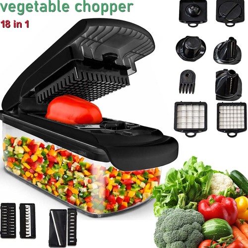 Vegetable chopper - 18-in-1,
