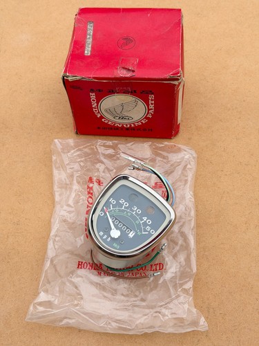 Nos genuine honda speedometer - genuine,