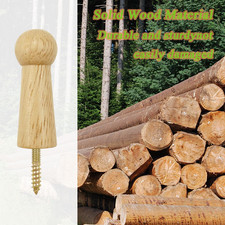 15PCS Wooden Coat Pegs