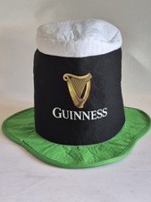 Guinness Beer St Patricks Day Silly Hat Fancy Dress Up Costume Stag Party Event