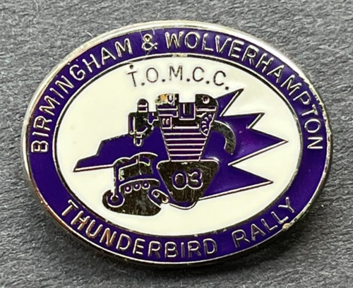 Motorcycle pin badge triumph - badge,