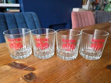 4x Retro Martini Vermouth