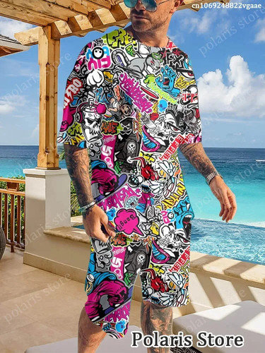 Summer graffiti sportswear - summer,