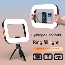 Rechargeable Handheld Ring Light LED Fill Light Phone Live Selfie Photography