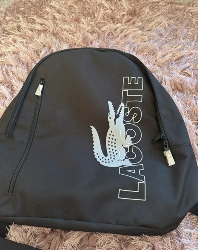 Lacoste large croc backpack - large,