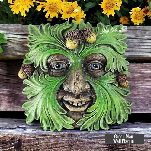 Green man tree - green, garden