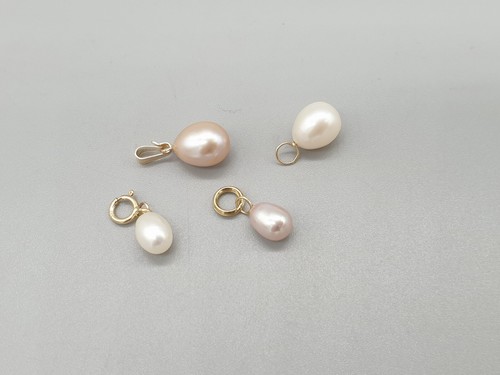 9ct yellow gold cultured - gold,