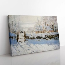 The Magpie By Claude Monet