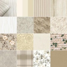 Natural Tones Wallpaper Cream