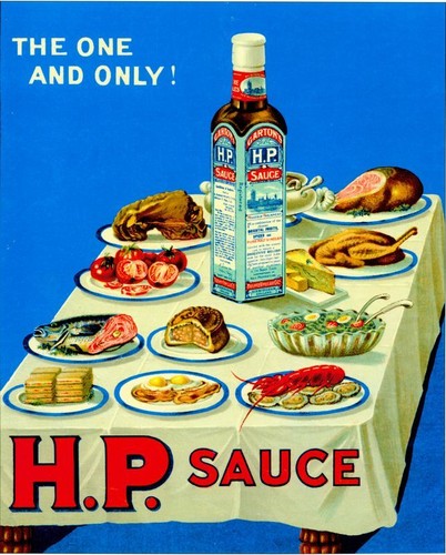 Vintage sauce advertisement - vintage,