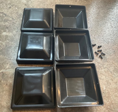 Plastic fence post cap to - cap,