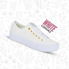 Ladies Dek Canvas Pumps