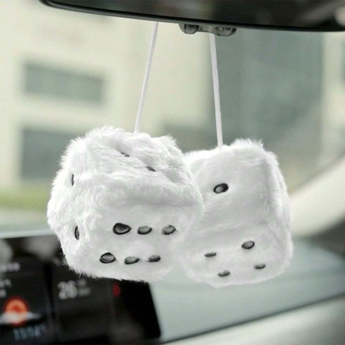 Car colorful soft spotty - spotty, furry