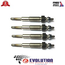 Heater Glow Plugs 4x Fits Ford