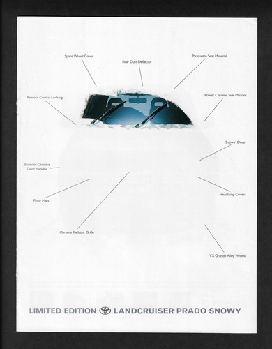 Toyota limited edition land - limited,