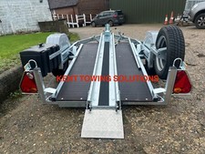 New Debon Single Bike Motorcycle Trailer Roadster Moto1 Tiltbed Easy Loading ✅