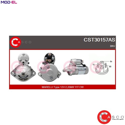 Starter cst30157as for - starter, bmw