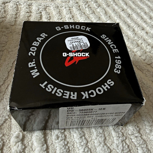 Casio shock 5600sk - casio, g-shock