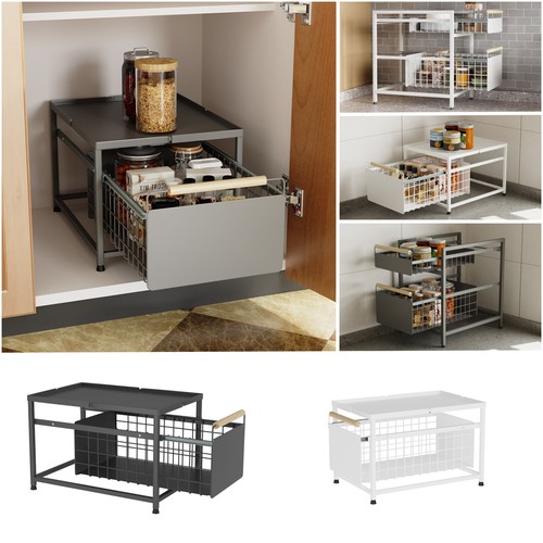 Tier pull out basket kitchen - pull,