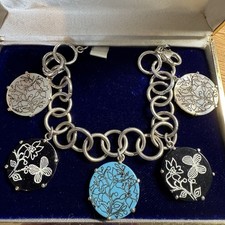 Virgin Vie Jewellery Silver Tone Charm Bracelet Fashion Jewellery