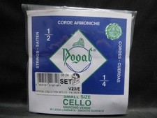 Dogal. CELLO. Small Size 1/2 - 1/4. String set. V23. Full Set. Marchio Verde