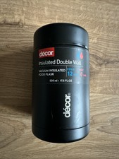 Insulated Food Flask 2-in-1 Hot & Cold Stainless Steel 520ml Décor Vacuum New-O