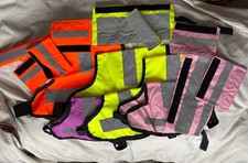 Reflective Dog Vests Job Lot +