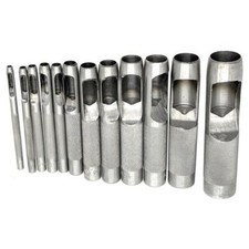 Large 12 Piece Wad Punch Set