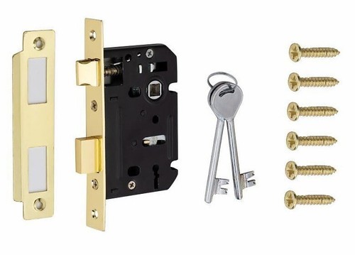 Brass lever mortice sash - lever,