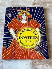 1975 American Advertising Posters H/B Book of the turn cent. 19th / 20th Century