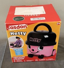 Henry Hoover - Hetty Vacuum Cleaner LARGE Pink Toy hoover Casdon New opened box 