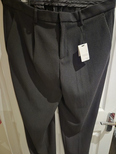 Mens primark large black smart - large,