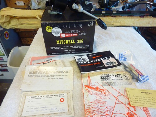 Vtg garcia mitchell - 386, heavy