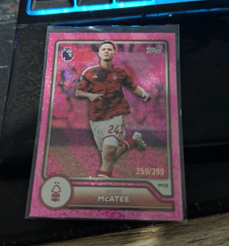Topps premier league mcatee - league,