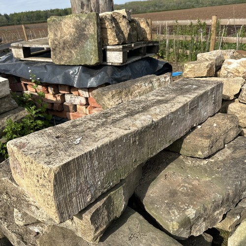 Reclaimed stone cill step - reclaimed,