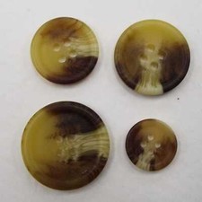 Beige Buttons 15mm 2cm 23mm