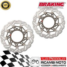 Pair Brake Discs Braking Wave Front Yamaha XT Z Super Tenere WC 1200 2016